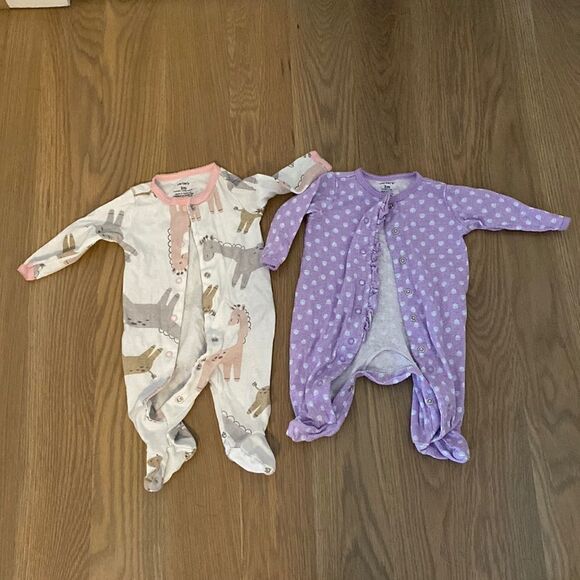 Carters snap onesie pajamas 3M - Picture 1 of 5